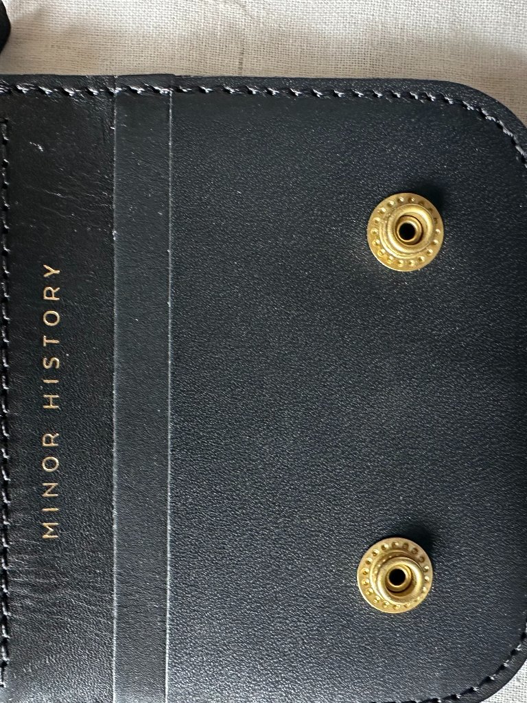 Minor History "The Little Ledger" Wallet In Black Nwt — image 2 of 4